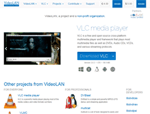 Tablet Screenshot of images.videolan.org