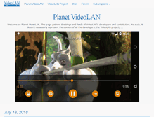 Tablet Screenshot of planet.videolan.org