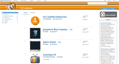 Desktop Screenshot of addons.videolan.org
